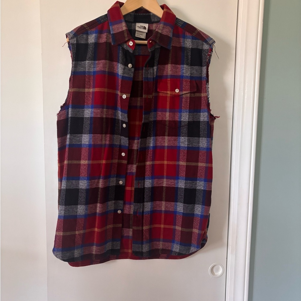 The North Face Multicolor Plaid Shirt Sleeveless
